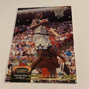 Shaquille O'Neal 1993  Rookie Card Topps Stadium Club Basketball card Vintage